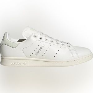 WOMEN'S Adidas Originals Stan Smith Sneakers Sz 7.5 White Linen Green HQ6659 NEW